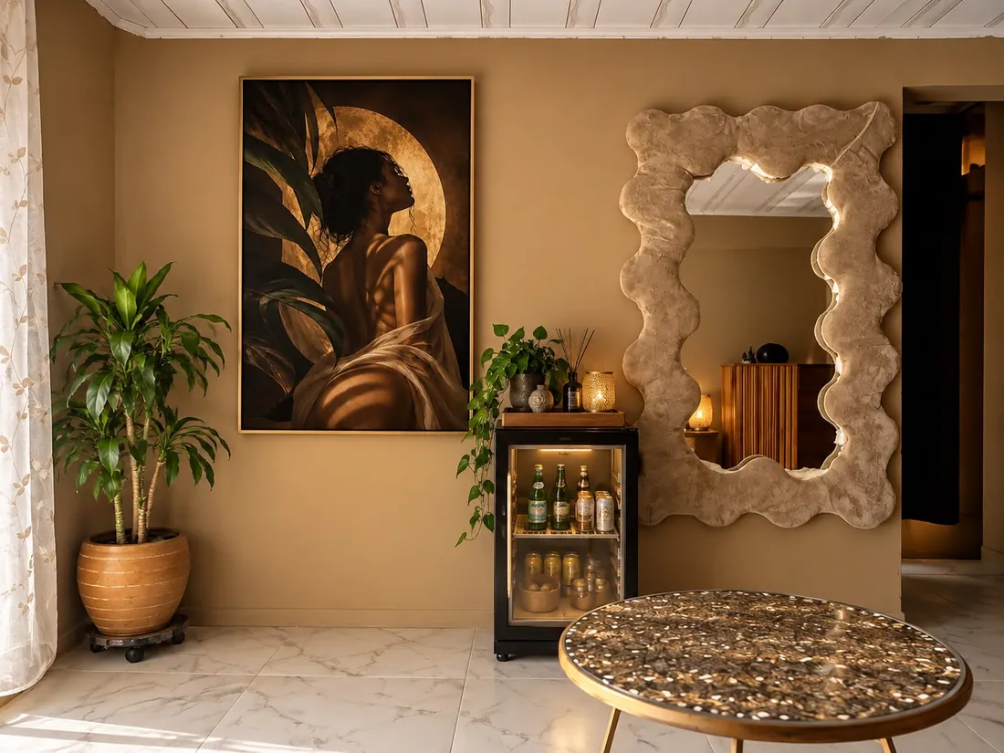 Madera, plantas y detalles del interior de SIRUMA